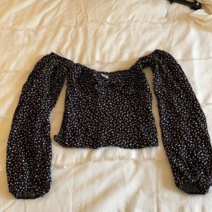 Reformation Crop Blouse